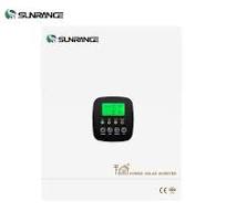 Sunrange 3kVA 5kVA 2kw 3kw 5kw 10kw 15kw 20kw 1 MPPT off Grid Solar  Inverter Price Single Phase 220V 230V