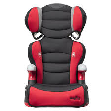 Booster Car Seat Big Kid Padded Cup Holder Removable High Back Adjustable Height Evenflo Autositz