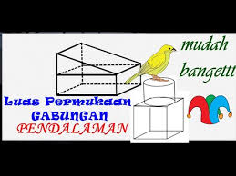 00:56:00 contoh soal bangun ruang gabungan dan jawabannya kelas 6. Luas Permukaan Bangun Gabungan Balok Tabung Kubus Prisma Youtube