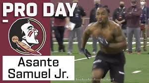 The 2021 nfl draft cornerback. Asante Samuel Jr Full Pro Day Highlights Youtube