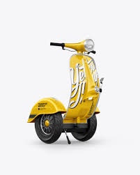 Download Z Scooter Bel Bel Psd Mockup Right Half Side View Mockup Design Download Free PSD Mockup Templates