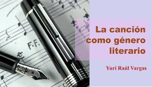 Análisis literario de letras de canciones. La Cancion Como Genero Literario Rhythmus Ediciones