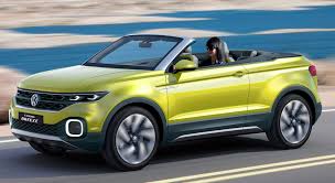 The Volkswagen T Cross Breeze Concept Could Own The Lucrative Convertible Suv Market Volkswagen Suv Volkswagen Polo