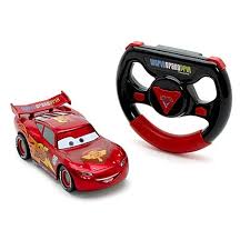 This Toy Puts Your Cars 2 Fans At The Controls Of World Grand Prix Racer Lightning Mcqueen The Buttons O Rc Car Remote Remote Control Cars Lightning Mcqueen