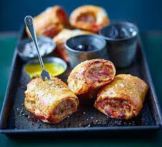 Cheese Marmite Sausage Rolls Recipe Bbc Good Food Recipes Sausage Rolls Marmite Recipes