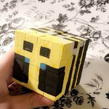 A bee nest must spawn within two blocks horizontally or vertically from any flowers for the bees inside to leave the nest. Other Wood Minecraft Bee Poshmark