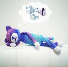 Amigurumi Buyuk Boy Kedi Yapimi Tarifi Krose Amigurumi Orme Olmayan Desenler