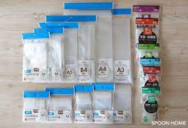 100均のチャック付ポリ袋の活用法 ジッパー袋の収納アイデアをブログレポート 収納 アイデア 収納 ポリ袋 収納