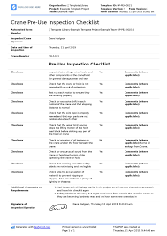 What does a maintenance supervisor do? Inspectors Checklist Sablon