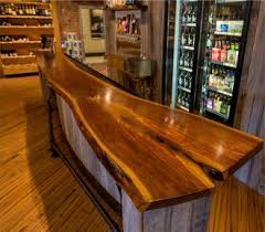 Custom Bar Top Bo Brooks Oe Custom Wood Bar Top Wood Countertops Wooden Countertops