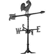 It is usually combined with anemometer. Why Does A Weather Vane Arrow Point In The Direction Of The Wind Physics Stack Exchange