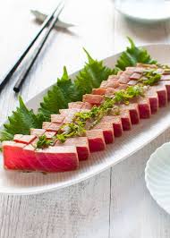 Marinated Sashimi Tuna Recipetin Japan Recipe Easy Japanese Recipes Tuna Sashimi Seasoning Recipes