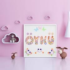 Bebek odamız için kendi el emeğimiz bir makrome gökkuşağı duvar süsü yaptık. Pamuk Seker Quilling Duvar Susu Renkli Hayallerim