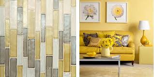 Stix The Rock Opera Walker Zanger Blog Yellow Tile Grey Glass Tiles Yellow Bathroom Tiles