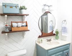 However, you cannot do much with the dimension of bathroom. Gorgeous Small Bathroom Makeover On A 100 Budget Lovely Etc