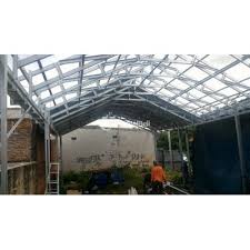 Kanopi baja ringan garasi atap polycarbonate white opal di perum taman sentosa, cikarang selatan. Baja Ringan Semarang Jasa Pemasangan Rangka Atap Dan Kanopi Carport Di Semarang Tribunjualbeli Com