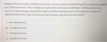 Today we're going to look at the conversion of meters to feet. Solved Suppose That Norway Is A Small Country And Current Chegg Com