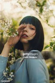 403.334 Bangs Haircut Stock Photos, High-Res Pictures, and Images