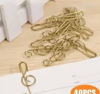Paper Cat 50-Piece Cat Shape Paper Clips - 31mm Blue Rust-Proof Metal  Office Supplies Rust-proof Paper Clips