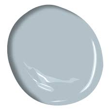 I love the simplicity in his work and the reference to architectural elements, plus this piece in particular reminds me of. Blue Heather 1620 Benjamin Moore