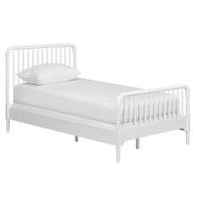Under this bed frame there is an extra bed and 2 drawers for the quilt and pillow. Rowan Valley Linden Kids White Twin Size Bed Little Seeds