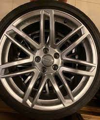 Audi Oem Original Alloy 19 X 19 7 Double Spoke Wheels Rims And Tires 255 35zr19 For Sale In Battle Ground Wa Offerup Wheels And Tires Bridgestone Tires Winter Tyres