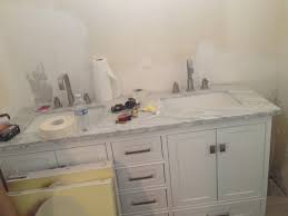 Big Gap Between Vanity And Wall