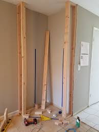 diy build corner kitchen pantry