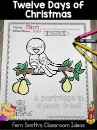 There are great deals of cowboy coloring pages on the world broad internet. Need Some Twelve Days Of Christmas Fun In Your Classroom Fern Smith S Classroom Ideas