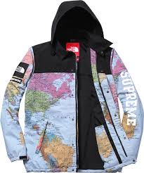 Custom fit for supreme, the expedition coaches jacket features a water proof nylon shell with detachable hood. Supreme X North Face Expedition Coaches Jacket L C W Map Supremeclothing