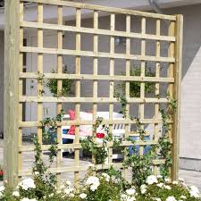 Rankgitter Holz Quadrant Natur Rankgitter Rankgitter Holz Sichtschutz Garten