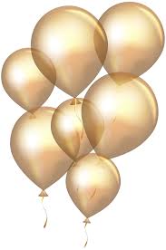 Check out our rose gold number balloon png selection for the very best in unique or custom, handmade pieces from our shops. Transparent Gold Balloons Png Clip Art Gallery Yopriceville High Quality Images And Transparent Png Free Clipart