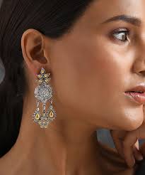 Adornments of Artistry: Pure Silver Oxidised Jewellery