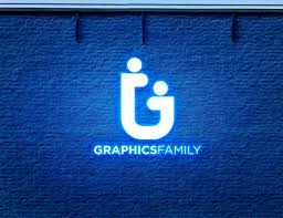 Download Free Psd Neon Lights Logo Mockup Graphicsfamily