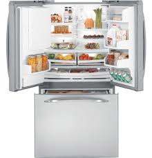 Bisque French Door Refrigerator Ge Profile Pfcs1rkzss 36 20 9 Cu Ft Counter Depth French Door Refrigerator By General E Bottom Freezer Refrigerator French Door Bottom Freezer Bottom Freezer