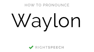 Despite it being a common name, many people still spell it wrongly. Waylon How To Pronounce Waylon American Boy Name Youtube