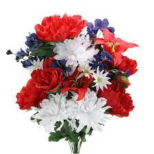 Walmart just kicked of its memorial day sales, and the discounts are major. Admired By Nature 24 Stem Mixed Artificial Flowers For Memorial Day Walmart Com Walmart Com