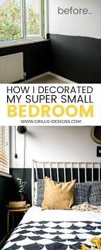 Modern Vintage Small Bedroom Makeover Small Bedroom Makeover Bedroom Makeover Before And After Bedroom Makeover