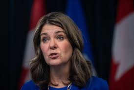 WATCH: Alberta Premier Danileel Smith talks about seperation from Canada