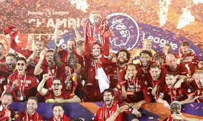 Historical 'coronation' for liverpool, as they lift premier league trophy. Watch Liverpool Lift The Premier League Trophy On The Kop Liverpool Fc