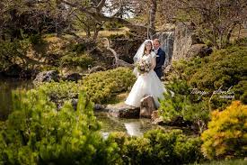 Japanese Garden Morning Wedding Photos Brittany Brent