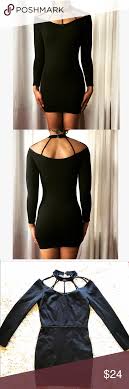 Fashion Nova Black Cage Neck Dress Fashion Fashion Nova Fashion Nova Dress