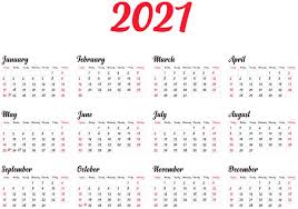 2021 Calendar Png Clipart Gallery Yopriceville High Quality Images And Transparent Png Free Clipart Calendar Png Clip Art 2021 Calendar