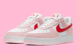 Valentine S Day Nike Air Force 1 Love Letter Dd3384 600 Sneakernews Com Valentine's day falls on the same day every year: valentine s day nike air force 1 love