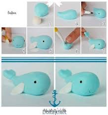 اعمال فنية للاطفال بعجينة الصلصال مع طريقة تحضير عجينة الصلصال في البيت Baby Effect Cake Toppings Fondant Figures Clay