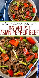 When the oil is hot, sear each piece of steak on both sides for about 2 or 3 minutes. Instant Pot Pepper Beef Whole30 Paleo Keto Gf Whole Kitchen Sink