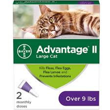 Advantage Ii 2 Pk Cat Over 9 Lbs