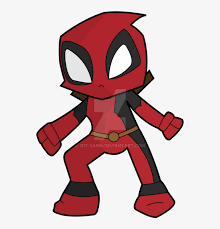 Find the best deadpool background on getwallpapers. Chibi Deadpool By Izit Deadpool Chibi Transparent Background 786x1017 Png Download Pngkit