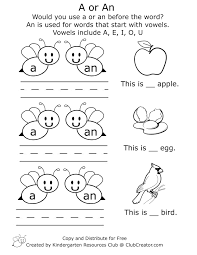 A Or An Worksheet In 2020 Online Kindergarten Homeschool Worksheets Writing Practice Worksheets