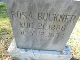 Rosa (Owensby) Buckner (1888-1934)